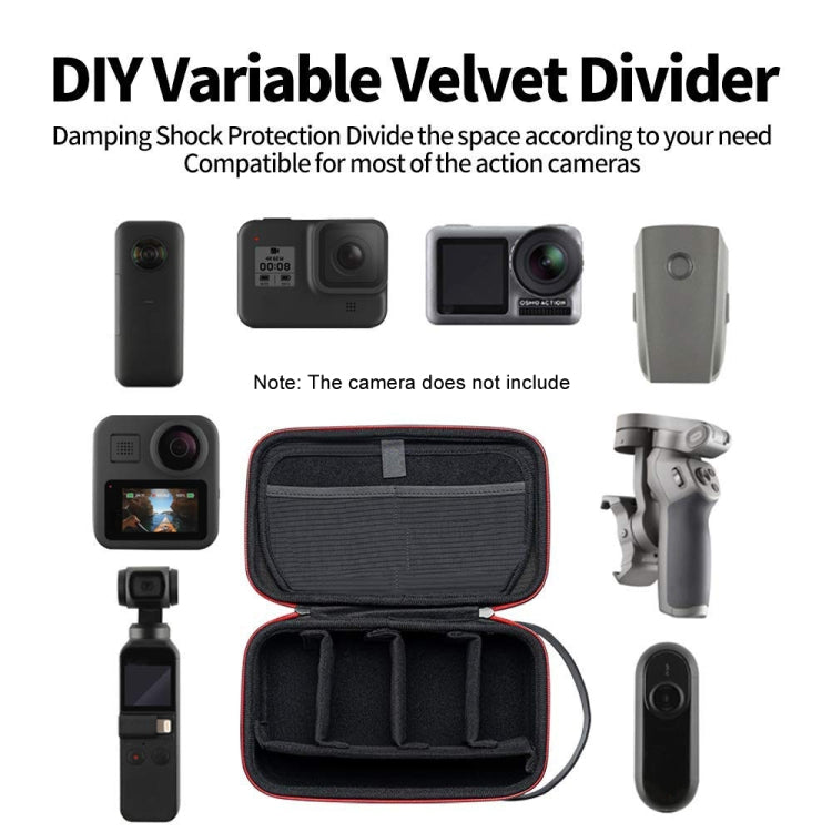 TELESIN GP-PRC-278 Sports Camera Universal Storage Bag(Upgraded Version) - free shipping - PMC TechLife - Order now!