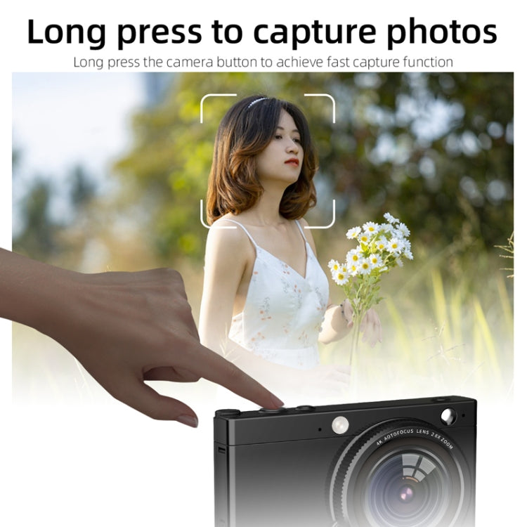 High-Definition CCD Digital Camera 64 Million WiFi Card Camera, Color: White + Headphone Cable - Video Cameras by PMC TechLife | Online Shopping South Africa | PMC TechLife | Buy Now Pay Later Mobicred