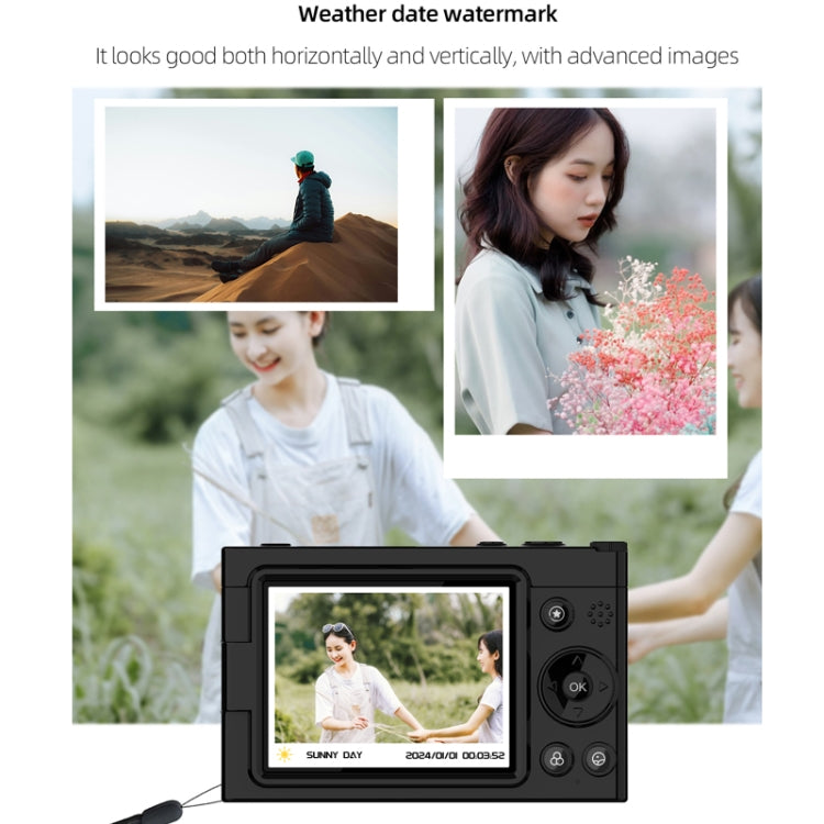 High-Definition CCD Digital Camera 64 Million WiFi Card Camera, Color: White + Microphone/Fill Light/Headphone Cable - free shipping - PMC TechLife - Order now!