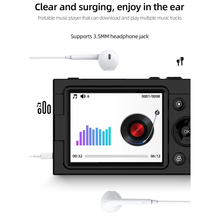 High-Definition CCD Digital Camera 64 Million WiFi Card Camera, Color: White + Microphone/Fill Light/Headphone Cable - free shipping - PMC TechLife - Order now!