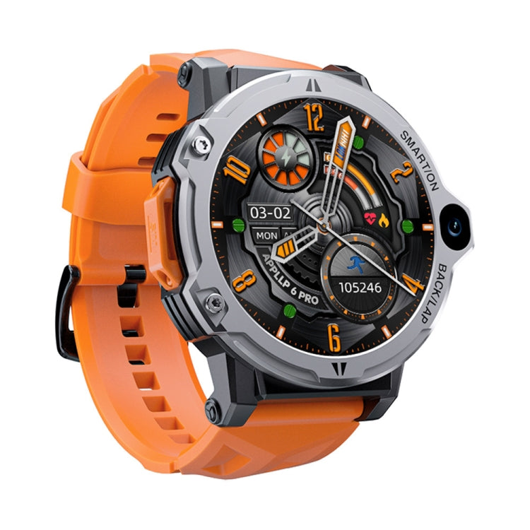 LOKMAT APPLLP6 PRO 1.54-inch 4G+64G Android 8.1 Dual-camera Independent Card Smart Watch(Silver) - free shipping - PMC TechLife - Order now!