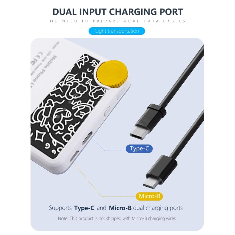 60 LEDs Rechargeable Clip Fill Light With Front & Back Clip Adjusted 3 Light Modes For Phone, Spec: B Type White - Selfie Light by PMC TechLife | Online Shopping South Africa | PMC TechLife | Buy Now Pay Later Mobicred