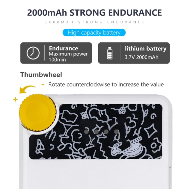 60 LEDs Rechargeable Clip Fill Light With Front & Back Clip Adjusted 3 Light Modes For Phone, Spec: A Type White - Selfie Light by PMC TechLife | Online Shopping South Africa | PMC TechLife | Buy Now Pay Later Mobicred