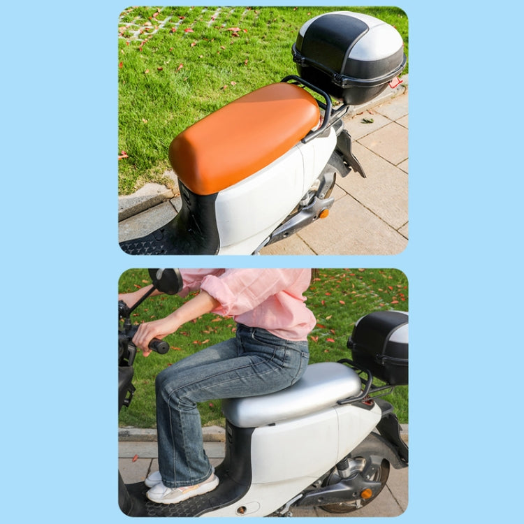 Electric Vehicle Universal Waterproof Sun Protection Seat Cover For All Seasons, Color: Light Brown(L) - Seat Covers by PMC TechLife | Online Shopping South Africa | PMC TechLife | Buy Now Pay Later Mobicred