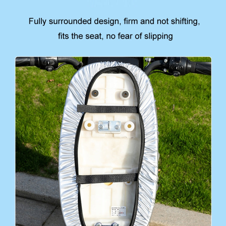 Electric Vehicle Universal Waterproof Sun Protection Seat Cover For All Seasons, Color: Light Brown(S) - Seat Covers by PMC TechLife | Online Shopping South Africa | PMC TechLife | Buy Now Pay Later Mobicred