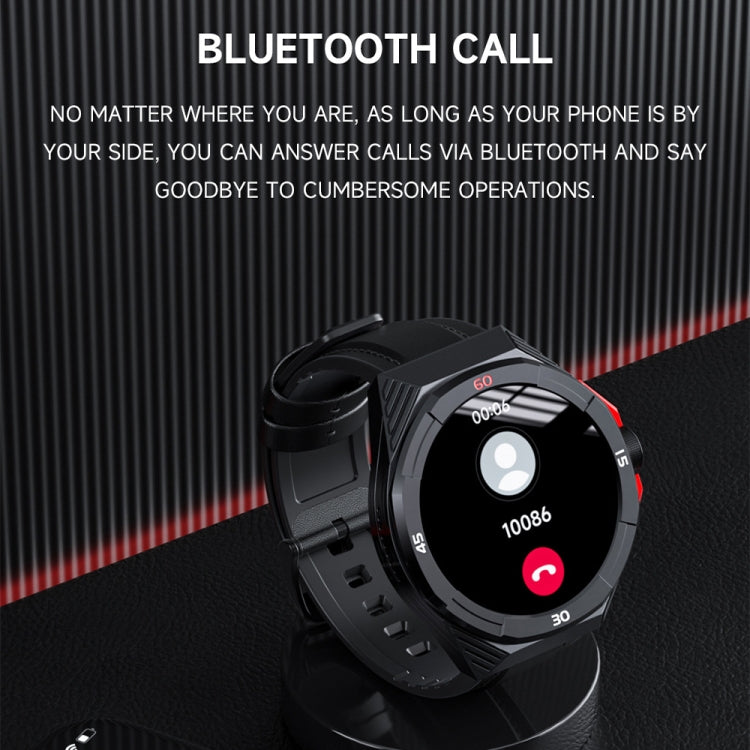 LOKMAT COMET2 PRO 1.46-Inch 5ATM Waterproof Bluetooth Call Smart Watch, Color: Black Stainless Steel - free shipping - PMC TechLife - Order now!