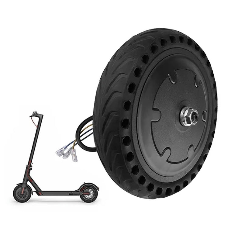 For Xiaomi M365 AIMITE Electrical Scooter Motor 36V 250W Solid Honeycomb Tires(Black) - free shipping - PMc TechLife - Order now!