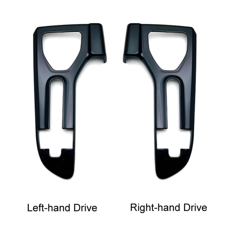 For 2023 Toyota Crown Center Control Gear Decorative Bright Frame, Size: Left-hand Drive(Silver) - Car Interior Mouldings by PMC TechLife | Online Shopping South Africa | PMC TechLife | Buy Now Pay Later Mobicred