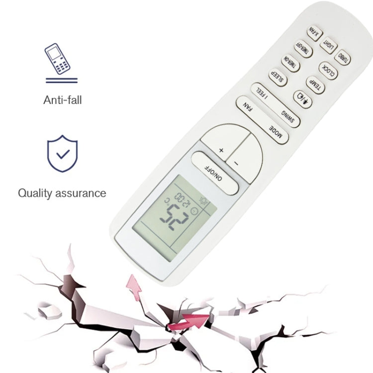 For GREE Air Conditioner YAA1FB Remote Control Replacement Parts - Air-Conditioner by PMc TechLife | Online Shopping South Africa | PMc TechLife | Buy Now Pay Later Mobicred