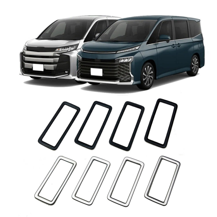 For Toyota 2022 Voxy/Noah 90 Series Rear Air Vent Decorative Frame(Matte Silver) - free shipping - PMC TechLife - Order now!
