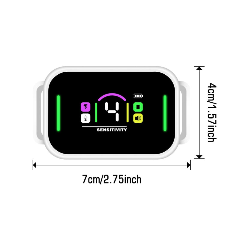 Color Screen Stop Bark Dog Trainer Anti Barking Pet Products(Black) - Training Aids by PMC TechLife | Online Shopping South Africa | PMC TechLife | Buy Now Pay Later Mobicred