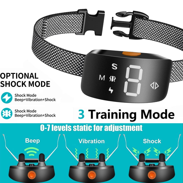 Intelligent Stop Bark Dog Trainer Anti-Barking Pet Supplies(Black) - Training Aids by PMC TechLife | Online Shopping South Africa | PMC TechLife | Buy Now Pay Later Mobicred