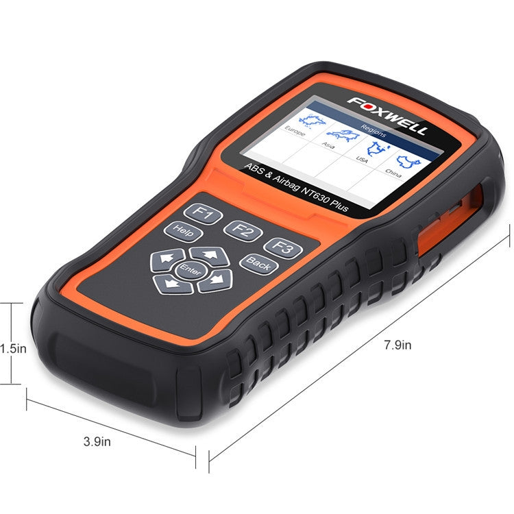 FOXWELL NT630 Plus OBD2 Scanner SRS ABS Code Reader SAS OIL EPB Reset Diagnostic - free shipping - PMC TechLife - Order now!