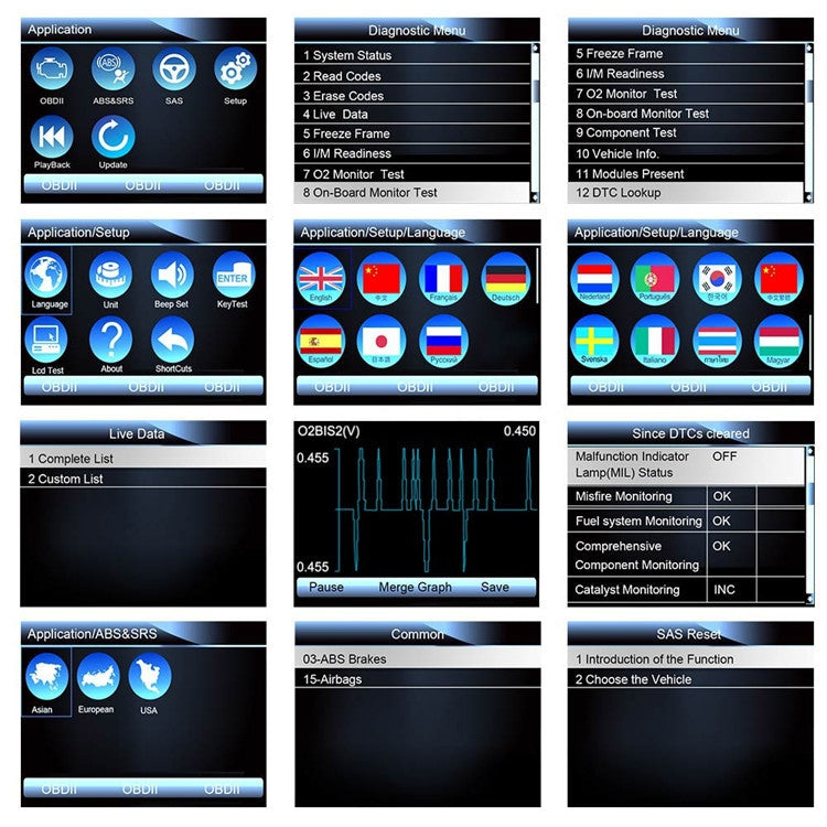 FOXWELL NT630 Plus OBD2 Scanner SRS ABS Code Reader SAS OIL EPB Reset Diagnostic - free shipping - PMC TechLife - Order now!