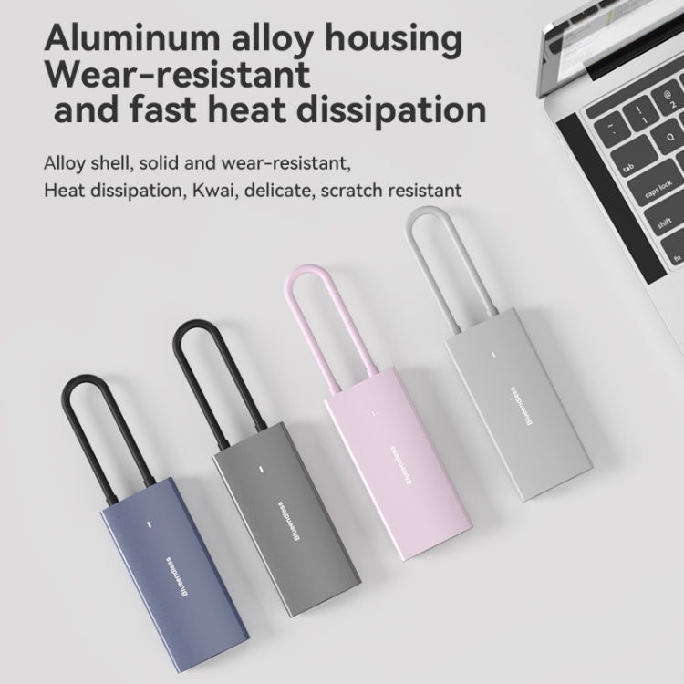 Blueendless 4K60Hz + Gigabit LAN + Data Type-C Docking Station, Spec: 9-in-1 Reading Card Blue - free shipping - PMC Jewellery - Order now!