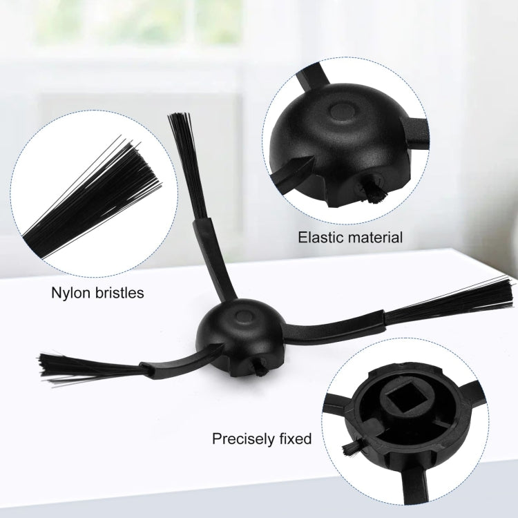 For Dreame L20 Ultra / X20 Pro / X20 Pro Plus Robot Vacuum Accessories 1 Black Rubber Brush Cover - free shipping - PMc TechLife - Order now!