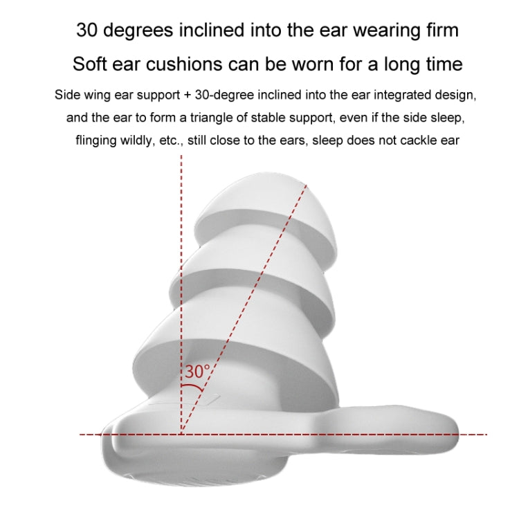 Noise Canceling Sleeping Earplugs Triple Layer Soundproofing Silicone Swimming Earplugs(Black) - free shipping - PMC TechLife - Order now!