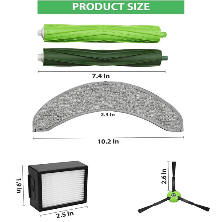 For iRobot Roomba Combo J7+ Robot Vacuum And Mop Accessories 1 Rag - free shipping - PMc TechLife - Order now!