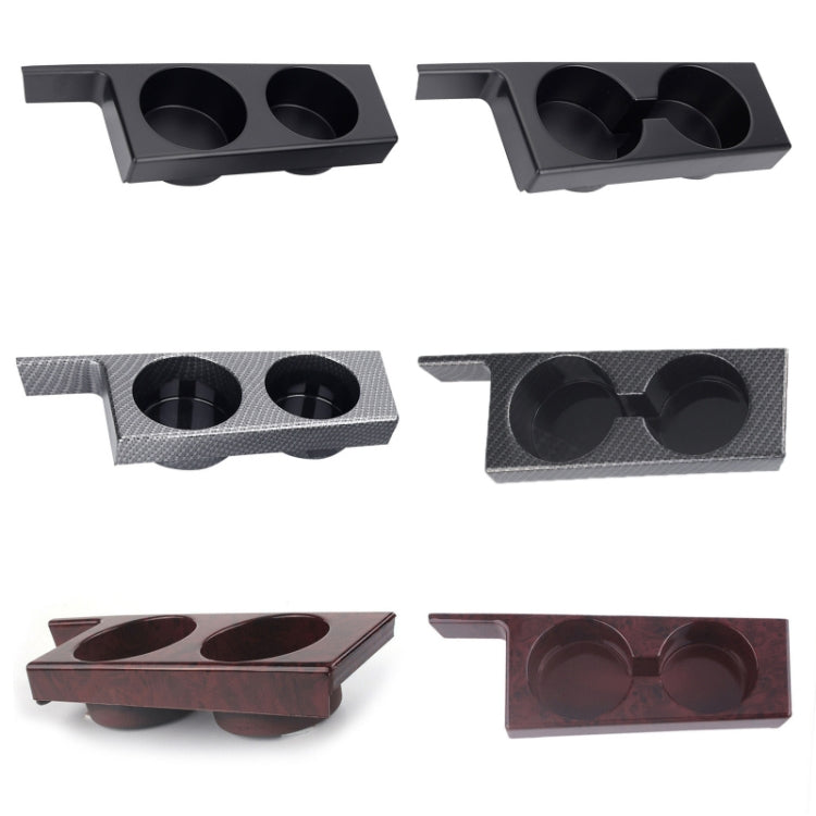 For BMW 5 Series E39/528i/530i/M5 Left-hand Drive Car Central Control Cup Holder, Color: Carbon Grain - Car Drink Holders by PMC TechLife | Online Shopping South Africa | PMC TechLife | Buy Now Pay Later Mobicred
