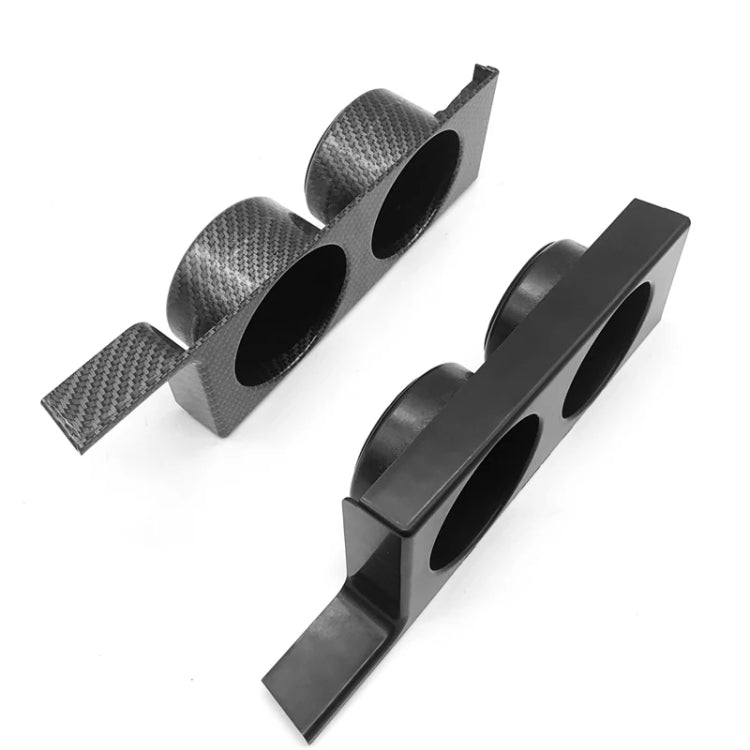 For BMW 5 Series E39/528i/530i/M5 Left-hand Drive Car Central Control Cup Holder, Color: Rosewood Color With Groove - Car Drink Holders by PMC TechLife | Online Shopping South Africa | PMC TechLife | Buy Now Pay Later Mobicred