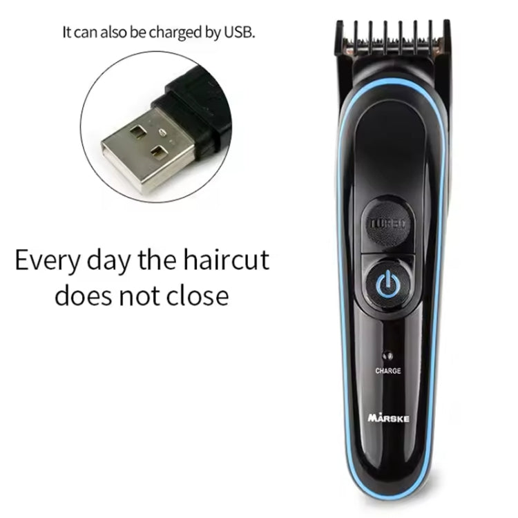 MARSKE MS-5010 Electric Hair Clipper 5 In 1 Multi-function Shaver Rechargeable Styler(USB Without Plug) - Hair Trimmer by MARSKE | Online Shopping South Africa | PMc TechLife | Buy Now Pay Later Mobicred