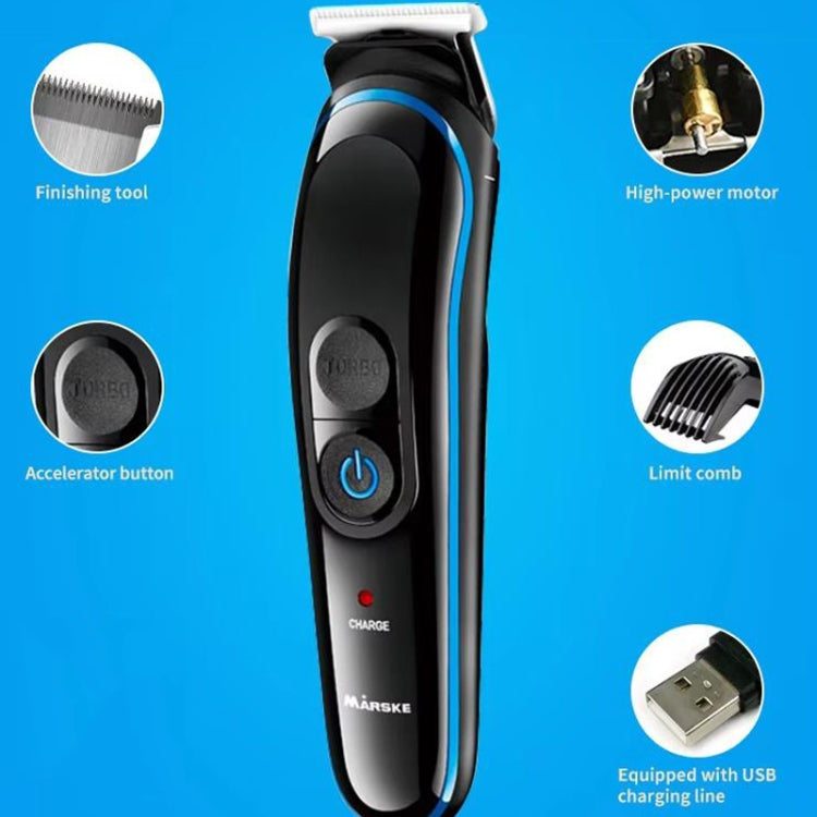 MARSKE MS-5010 Electric Hair Clipper 5 In 1 Multi-function Shaver Rechargeable Styler(USB Without Plug) - Hair Trimmer by MARSKE | Online Shopping South Africa | PMc TechLife | Buy Now Pay Later Mobicred