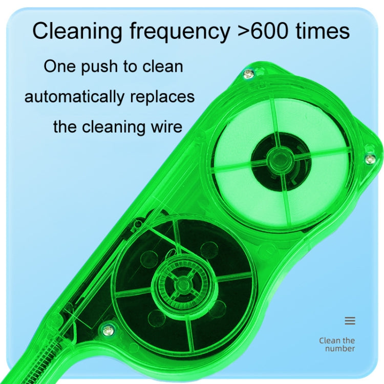 For MPO / MTP Fiber Optic Cleaning Pen Optical Module Ferrule Endface Cleaner(Green) - Lan Cable and Tools by PMC Jewellery | Online Shopping South Africa | PMC Jewellery | Buy Now Pay Later Mobicred