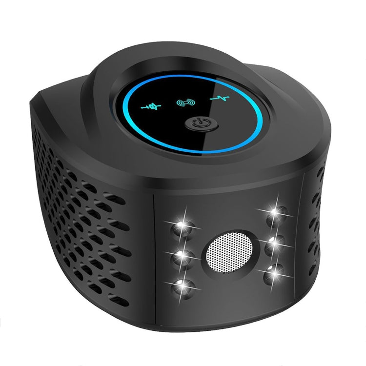 QSQ218 Multifunctional LED Household Indoor High-power Ultrasonic Mouse Repellent EU Plug(Black) - Repellents by PMc TechLife | Online Shopping South Africa | PMc TechLife | Buy Now Pay Later Mobicred