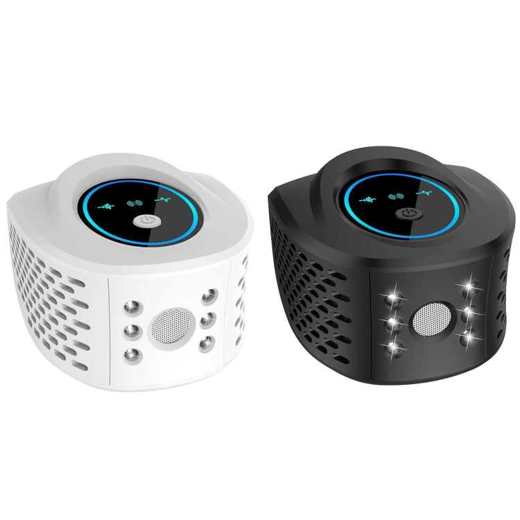 QSQ218 Multifunctional LED Household Indoor High-power Ultrasonic Mouse Repellent UK Plug(Black) - Repellents by PMc TechLife | Online Shopping South Africa | PMc TechLife | Buy Now Pay Later Mobicred