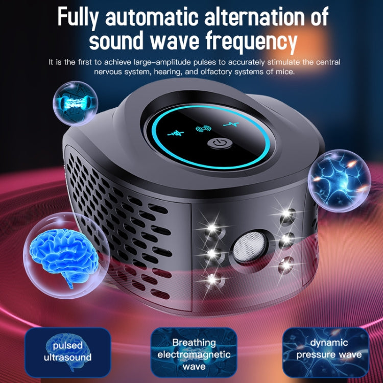 QSQ218 Multifunctional LED Household Indoor High-power Ultrasonic Mouse Repellent UK Plug(White) - Repellents by PMc TechLife | Online Shopping South Africa | PMc TechLife | Buy Now Pay Later Mobicred