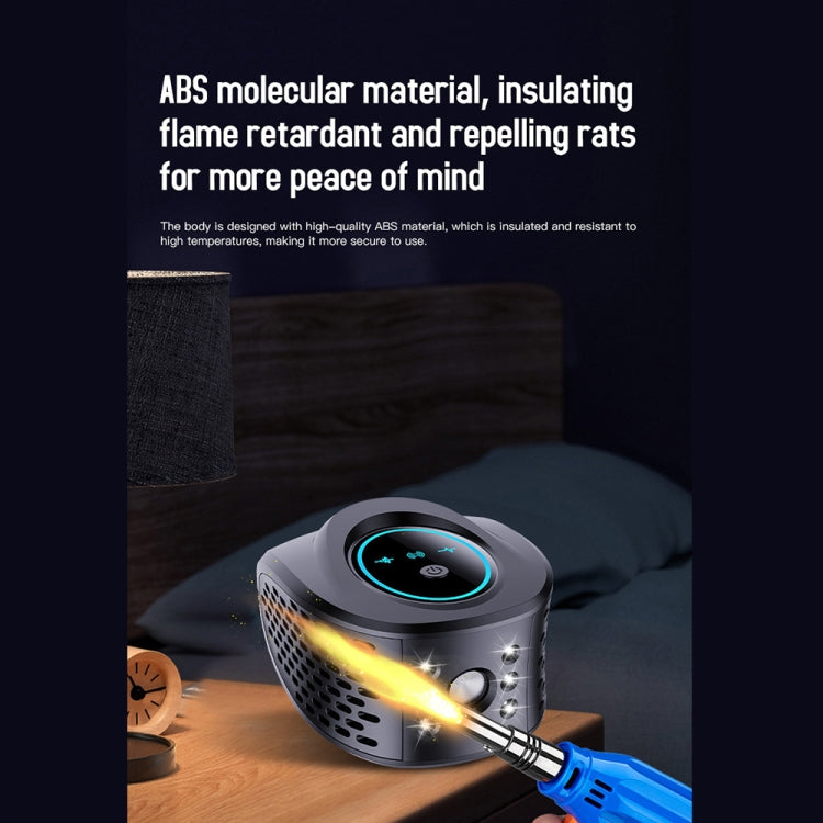 QSQ218 Multifunctional LED Household Indoor High-power Ultrasonic Mouse Repellent US Plug(Black) - Repellents by PMc TechLife | Online Shopping South Africa | PMc TechLife | Buy Now Pay Later Mobicred