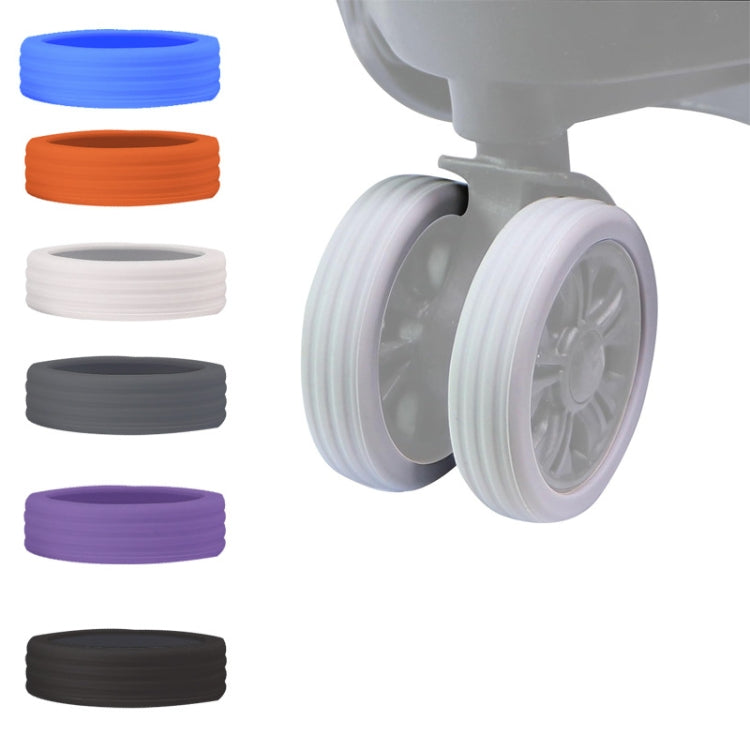 8pcs /Set Luggage Wheel Silicone Protective Cover Swivel Chair Wheel Sound Reducing Cover, Size: Large 5-7cm Wheels(4 Generation Pink) - Accessories by PMC TechLife | Online Shopping South Africa | PMC TechLife | Buy Now Pay Later Mobicred