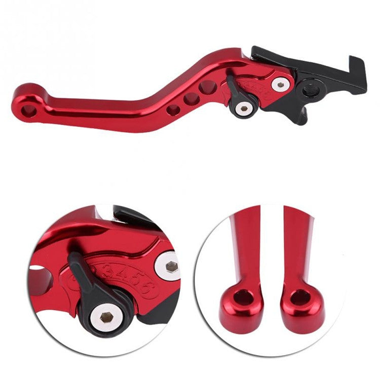 1pair Motorcycle CNC Six Speed Dual Disc Brake Handlebar Cowl Adjustable Electric Bike Brake Lever(Silver) - Motorbike Brakes by PMC TechLife | Online Shopping South Africa | PMC TechLife | Buy Now Pay Later Mobicred
