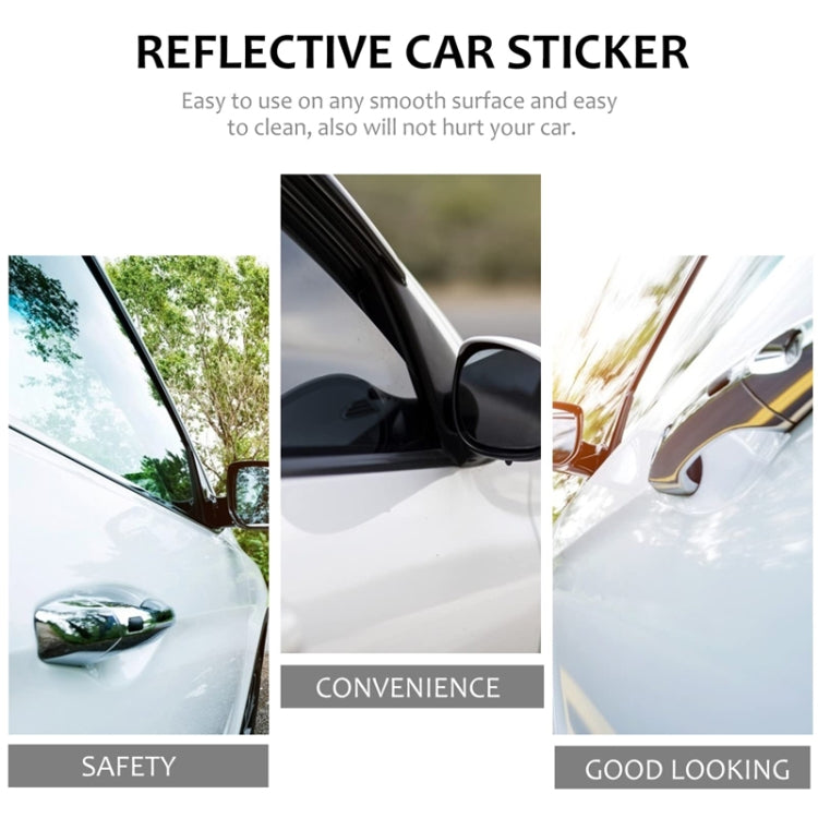 10pcs Bad Man Car Modification Sticker(White) - Decorative Sticker by PMC TechLife | Online Shopping South Africa | PMC TechLife | Buy Now Pay Later Mobicred