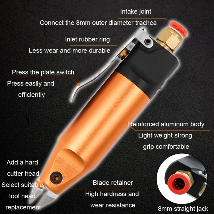 HSD HS-5 Pneumatic Scissors Body Cutting Metal Plastic Model Scissor Tool - free shipping - PMC TechLife - Order now!