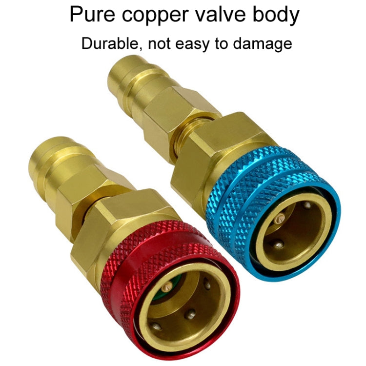 Car Household Air Conditioning And Refrigeration Equipment Fluoridation High And Low Pressure Fittings, Model: High Pressure - free shipping - PMC TechLife - Order now!