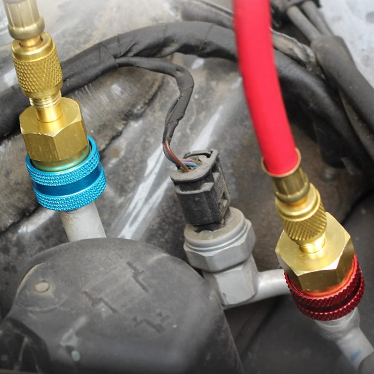 Car Household Air Conditioning And Refrigeration Equipment Fluoridation High And Low Pressure Fittings, Model: High Pressure - free shipping - PMC TechLife - Order now!
