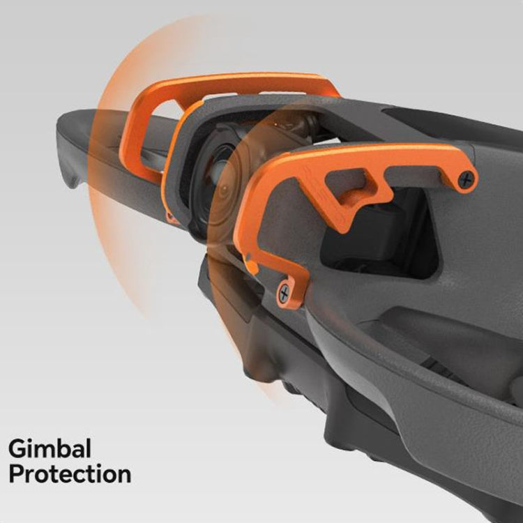 For DJI Avata 2 RCSTQ Aluminum Alloy Flying Machine Lens Collision Protection Bar(Orange) - Other by RCSTQ | Online Shopping South Africa | PMC TechLife | Buy Now Pay Later Mobicred