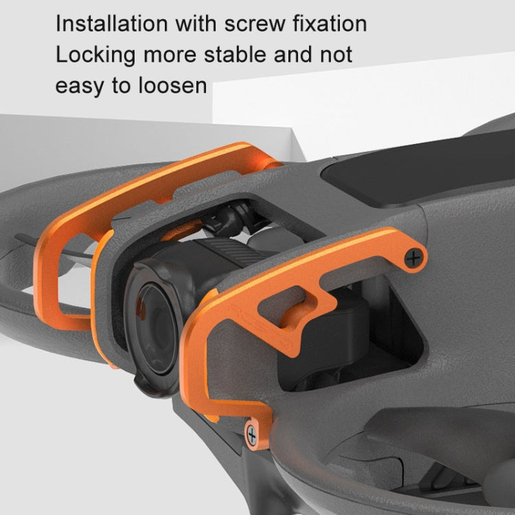 For DJI Avata 2 RCSTQ Aluminum Alloy Flying Machine Lens Collision Protection Bar(Orange) - Other by RCSTQ | Online Shopping South Africa | PMC TechLife | Buy Now Pay Later Mobicred