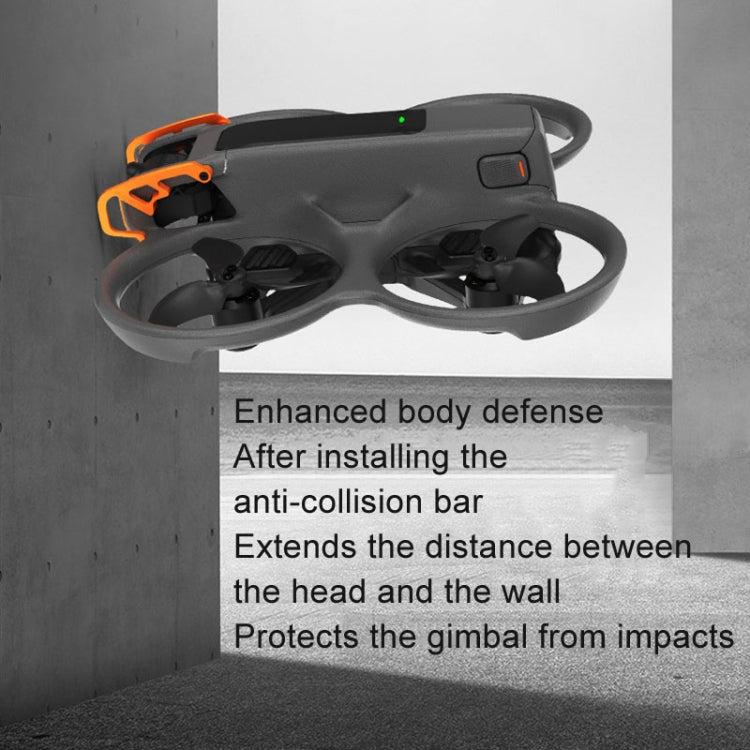 For DJI Avata 2 RCSTQ Aluminum Alloy Flying Machine Lens Collision Protection Bar(Orange) - Other by RCSTQ | Online Shopping South Africa | PMC TechLife | Buy Now Pay Later Mobicred