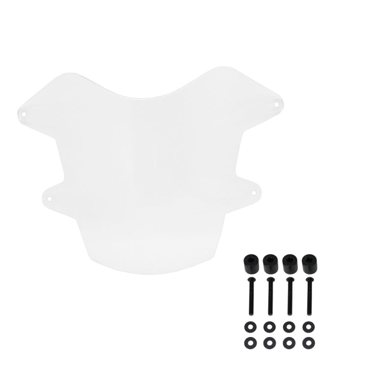 For Yamaha Tenere 700 Headlight Acrylic Protective Cover(Transparent) - Ornamental Parts by PMC TechLife | Online Shopping South Africa | PMC TechLife | Buy Now Pay Later Mobicred