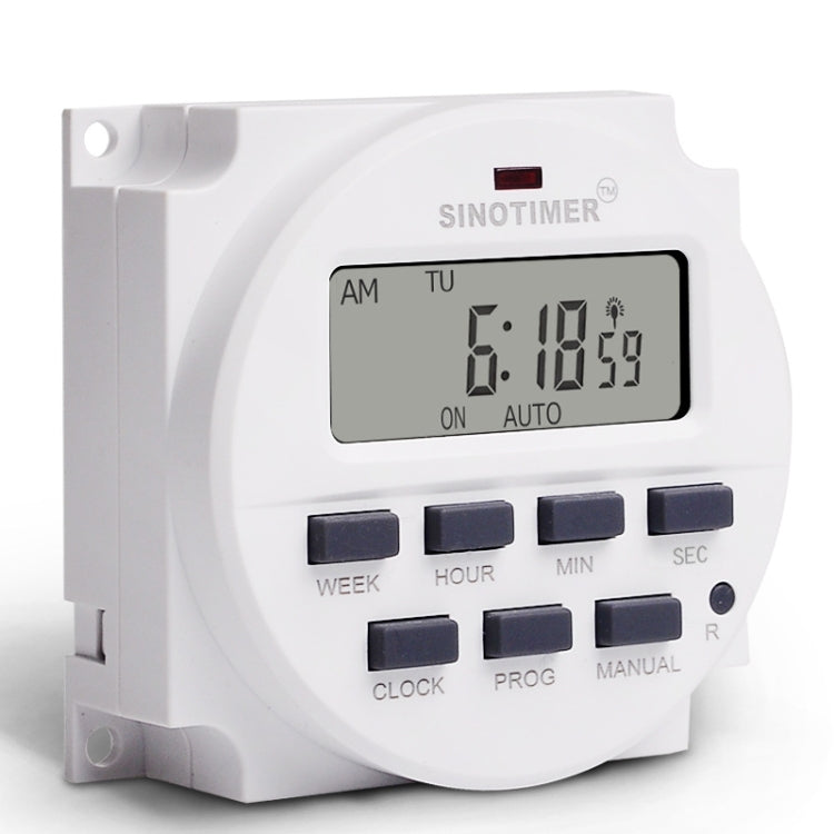 SINOTIMER TM618SH  1 Second Interval Digital LCD Timer Switch Programmable Time Relay 110V - Switch by SINOTIMER | Online Shopping South Africa | PMC TechLife | Buy Now Pay Later Mobicred