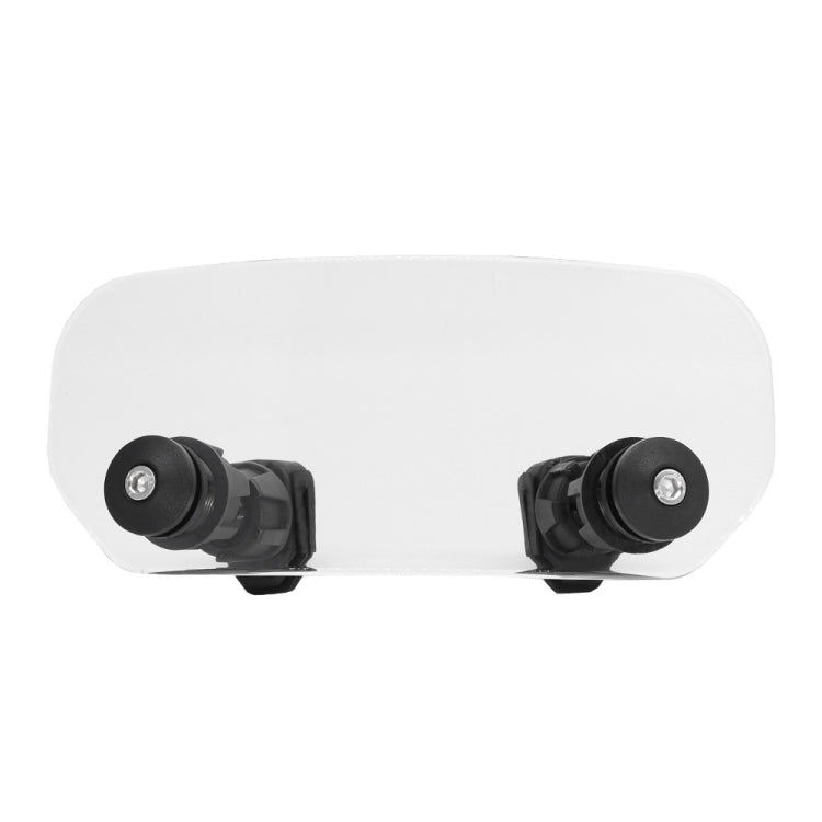 Motorcycle Modification Heightened Adjustable Windshield(Transparent) - Ornamental Parts by PMC TechLife | Online Shopping South Africa | PMC TechLife | Buy Now Pay Later Mobicred