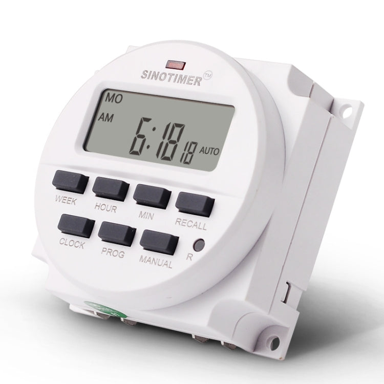 SINOTIMER TM618N-3 24V 7 Days Weekly Programmable Digital Electronic Timer Switch - Switch by SINOTIMER | Online Shopping South Africa | PMC TechLife | Buy Now Pay Later Mobicred