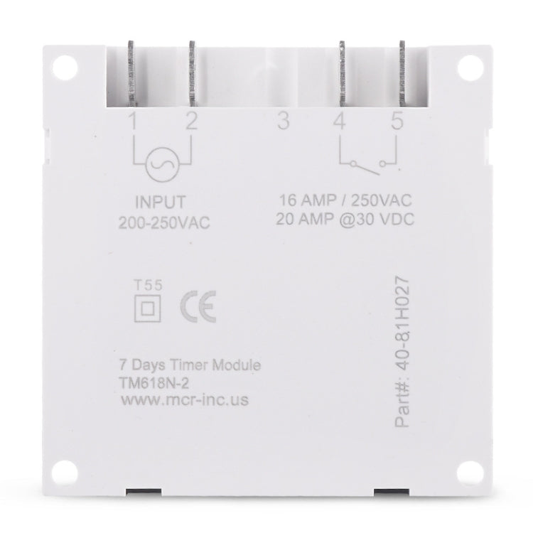 SINOTIMER TM618N-4 12V 7 Days Weekly Programmable Digital Electronic Timer Switch - Switch by SINOTIMER | Online Shopping South Africa | PMC TechLife | Buy Now Pay Later Mobicred