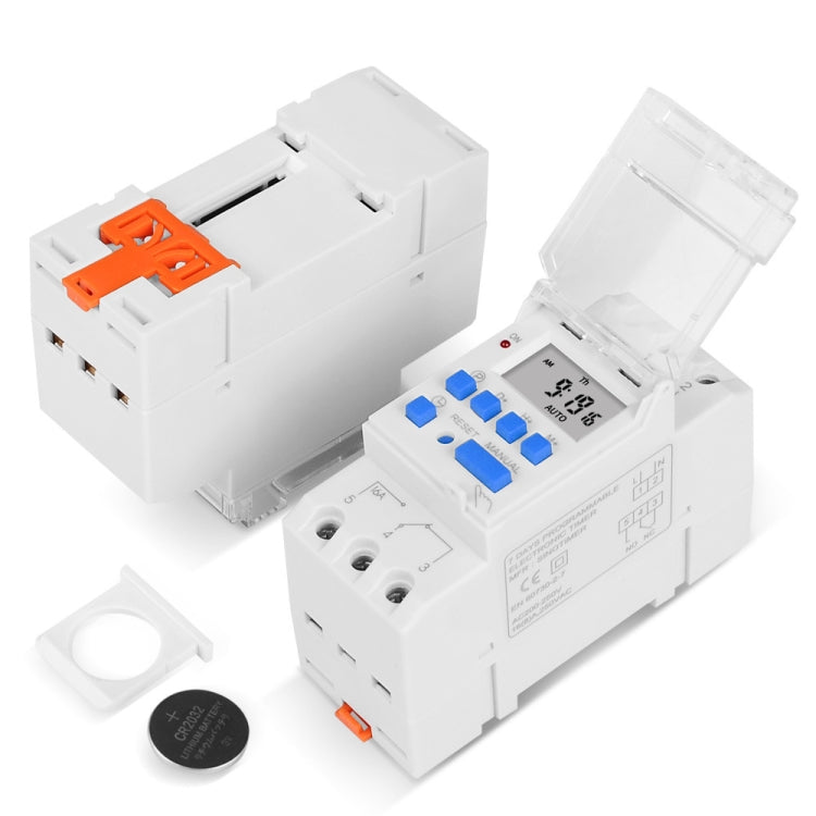 T SINOTIMER TM919A-5V 16A Din Rail Mount Digital Timer Switch Microcomputer Weekly Programmable Time Relay Control - Switch by SINOTIMER | Online Shopping South Africa | PMC TechLife | Buy Now Pay Later Mobicred