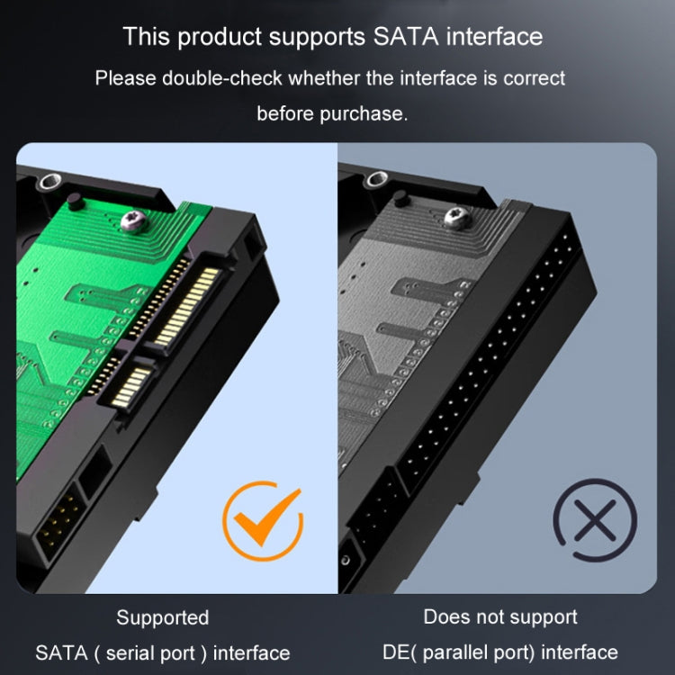JINGHUA USB3.0 To SATA HDD Adapter Cable For 2.5/3.5 Inch External HDD SSD Hard Drive(30cm) - eSATA & SATA & IDE by JINGHUA | Online Shopping South Africa | PMC TechLife | Buy Now Pay Later Mobicred