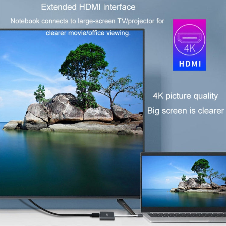 JINGHUA Z330 3 In 1 Type-C Docking Station HDMI 4K Adapter USB3.0 Interface Converter - free shipping - PMC Jewellery - Order now!