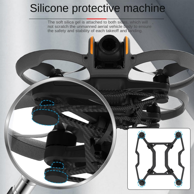 For DJI Avata 2 RCSTQ Chassis Armor Carbon Fiber Lightweight Protection Crash Bumper - free shipping - PMC TechLife - Order now!