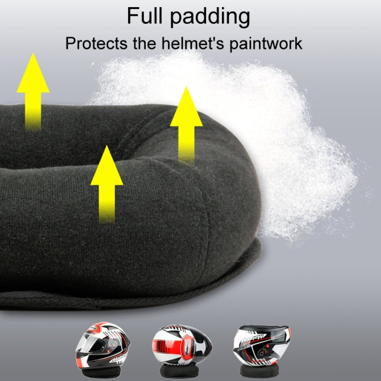 Multifunctional Household Helmet Support Pads Ventilator Motorcycle Helmet Placement Base(Black) - free shipping - PMC Jewellery - Order now!